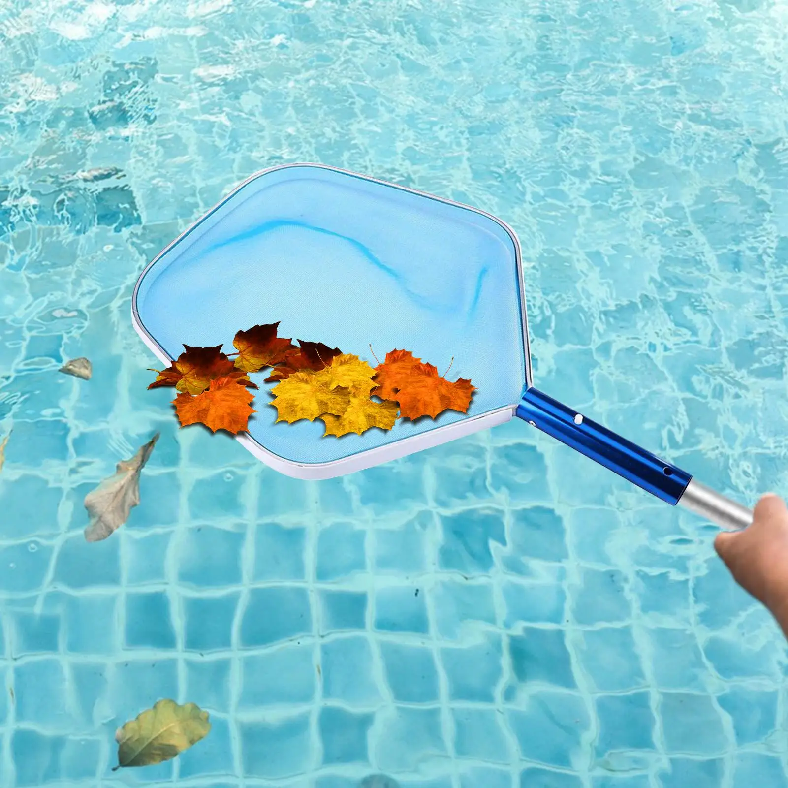 Pool Skimmer Net Fine Mesh Pool Cleaning Net Hot Tubs Supplies for Camping Deck Patio Summer Outdoor Garden Winter Home
Pool Skimmer Net Fine Mesh Pool Cleaning Net Hot Tubs Supplies for Camping Deck Patio Summer Outdoor Garden Winter Home