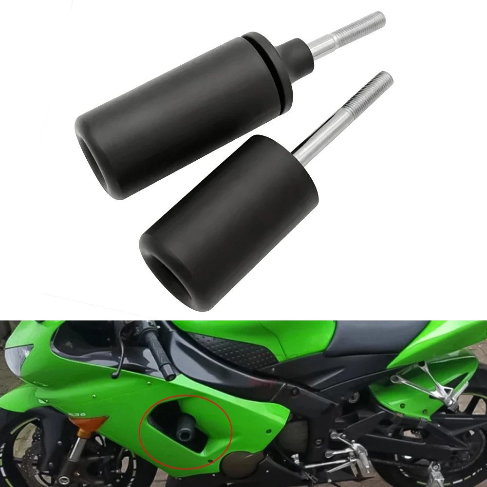 Motorcycle Black Frame Sliders Crash Falling Protector Fit For Kawasaki Ninja ZX6R ZX-6R 2003-2004
Motorcycle Black Frame Sliders Crash Falling Protector Fit For Kawasaki Ninja ZX6R ZX-6R 2003-2004