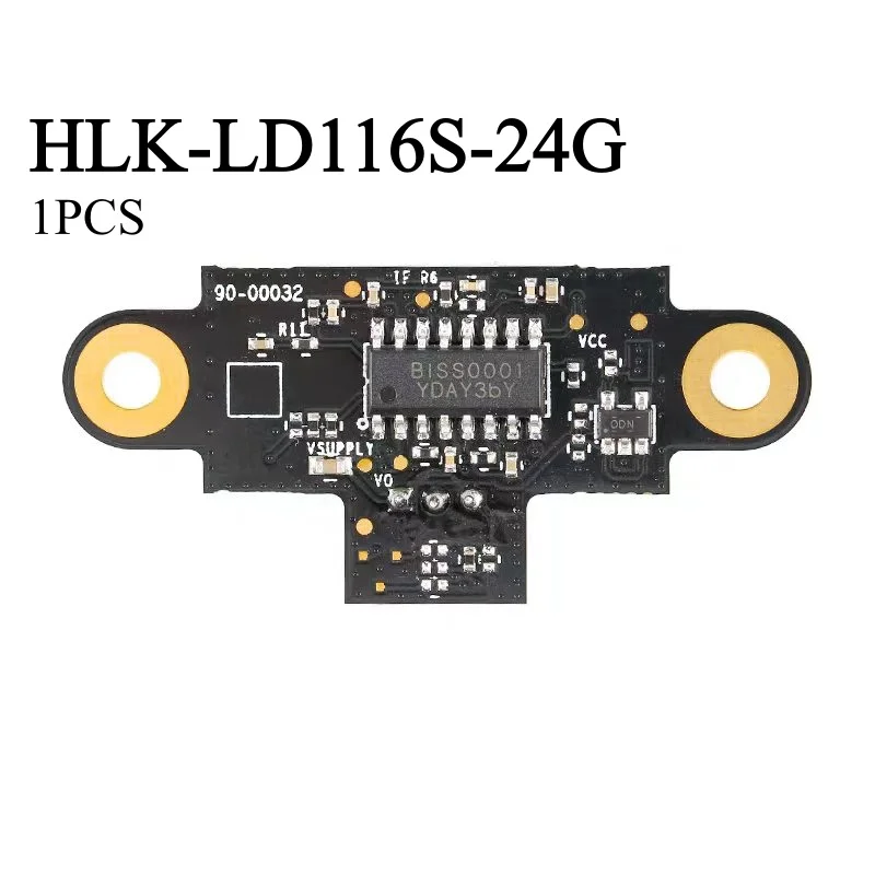 HLK-LD116S-24G 24G millimeter wave radar sensor module PIR motion monitoring digital signal
HLK-LD116S-24G 24G millimeter wave radar sensor module PIR motion monitoring digital signal