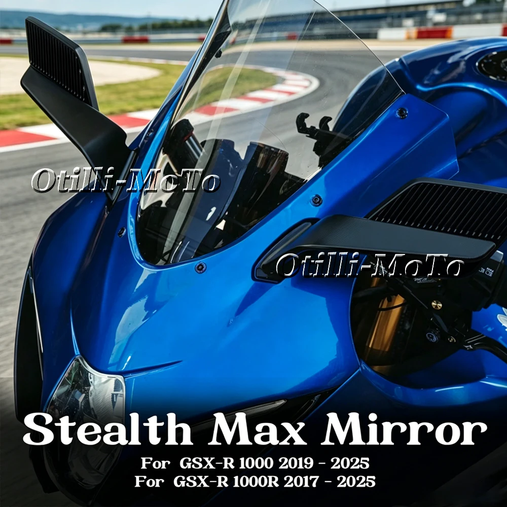 Motorcycle modification parts Anti-dazzle blue large lens Invisible rearview mirror SuitableFor Suzuki GSX-R1000 GSX-R1000R17-25
Motorcycle modification parts Anti-dazzle blue large lens Invisible rearview mirror SuitableFor Suzuki GSX-R1000 GSX-R1000R17-25