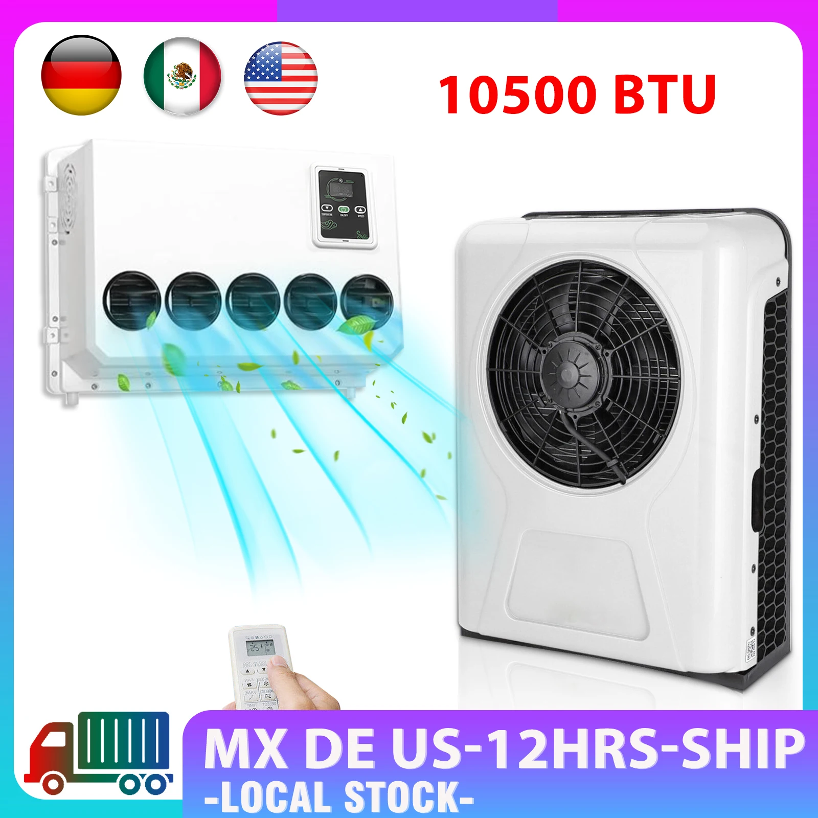 Aspligo 12V 24V Truck Electric Air Conditioning New Energy Split Parking Air Conditioner For Tractor Van Mowers Balers Harvester
Aspligo 12V 24V Truck Electric Air Conditioning New Energy Split Parking Air Conditioner For Tractor Van Mowers Balers Harvester