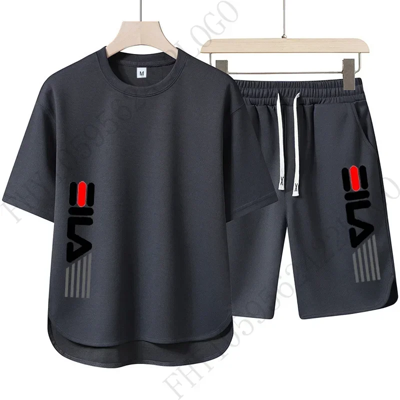2025 Men's New summer high-quality sportswear printed European and American men's and women's sportswear 2-piece short-sleeved s
2025 Men's New summer high-quality sportswear printed European and American men's and women's sportswear 2-piece short-sleeved s