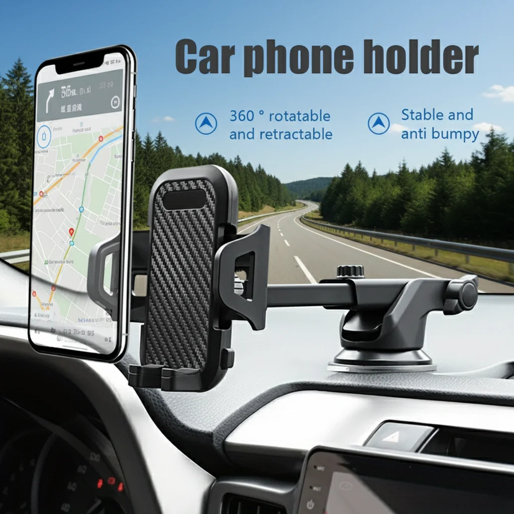 Автомобильный держатель для телефона 360° ° Регулируемое мобильное крепление для приборной панели на лобовом стекле для всех смартфонов
Автомобильный держатель для телефона 360° ° Регулируемое мобильное крепление для приборной панели на лобовом стекле для всех смартфонов