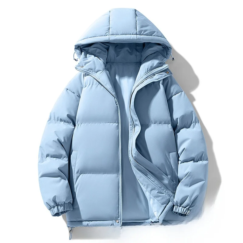 Мужское зимнее теплое хлопковое пальто свободного покроя с капюшоном, пуховое хлопковое пальто, модное городское пальто обычной длины
Мужское зимнее теплое хлопковое пальто свободного покроя с капюшоном, пуховое хлопковое пальто, модное городское пальто обычной длины