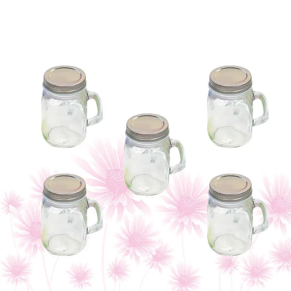 5Pcs 120Ml Elegant Glass Dessert Cups with Handle for Ice Cream Sundae Pudding Serving Decorative Tableware Home Coffee Shop
5Pcs 120Ml Elegant Glass Dessert Cups with Handle for Ice Cream Sundae Pudding Serving Decorative Tableware Home Coffee Shop