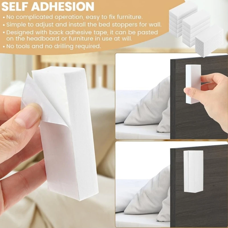 Pack of 20 EVA Foam Furniture Wall Protectors Auto Adhesive Bumper Pads Anti Shake Headboard Stoppers Noise Reduction 87HA
Pack of 20 EVA Foam Furniture Wall Protectors Auto Adhesive Bumper Pads Anti Shake Headboard Stoppers Noise Reduction 87HA