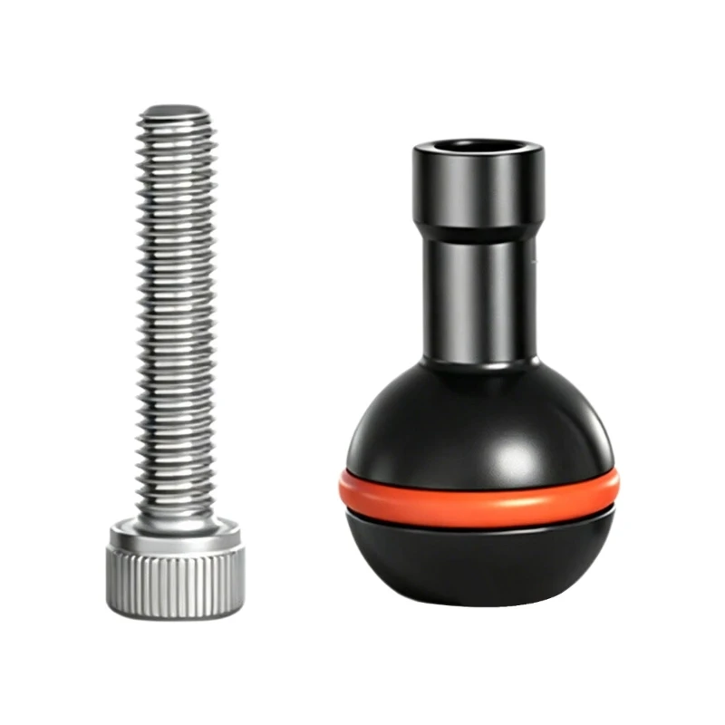 E65E 25.4Mm Ball Head 8 Screw Adapters For Camera Mount Tripods Monitor Light With 360 Degree Rotation And Secure Locking
E65E 25.4Mm Ball Head 8 Screw Adapters For Camera Mount Tripods Monitor Light With 360 Degree Rotation And Secure Locking