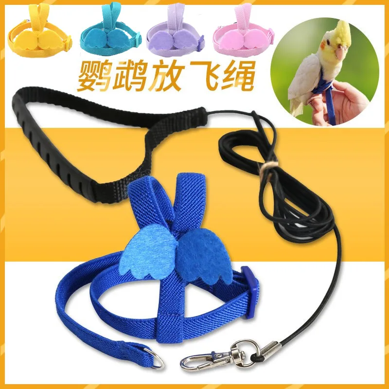 Parrot Flight Rope Straps Are Used for Guiding and Releasing Ropes When Taking Birds Out for A Walk
Parrot Flight Rope Straps Are Used for Guiding and Releasing Ropes When Taking Birds Out for A Walk