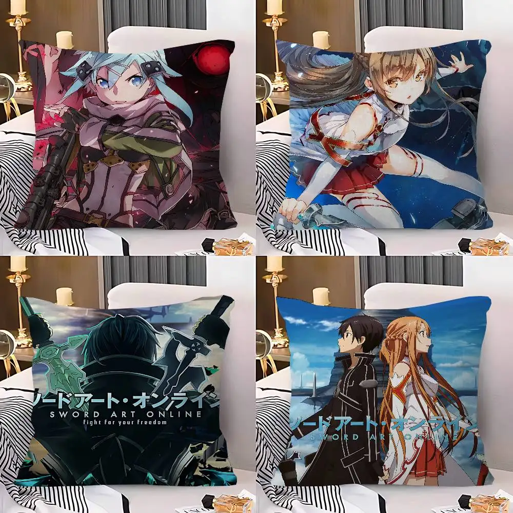 Japan S-Sword Art O-Online Cushion Cover Decorative Pillow Sofa Home Decor Case Pillow Cases
Japan S-Sword Art O-Online Cushion Cover Decorative Pillow Sofa Home Decor Case Pillow Cases