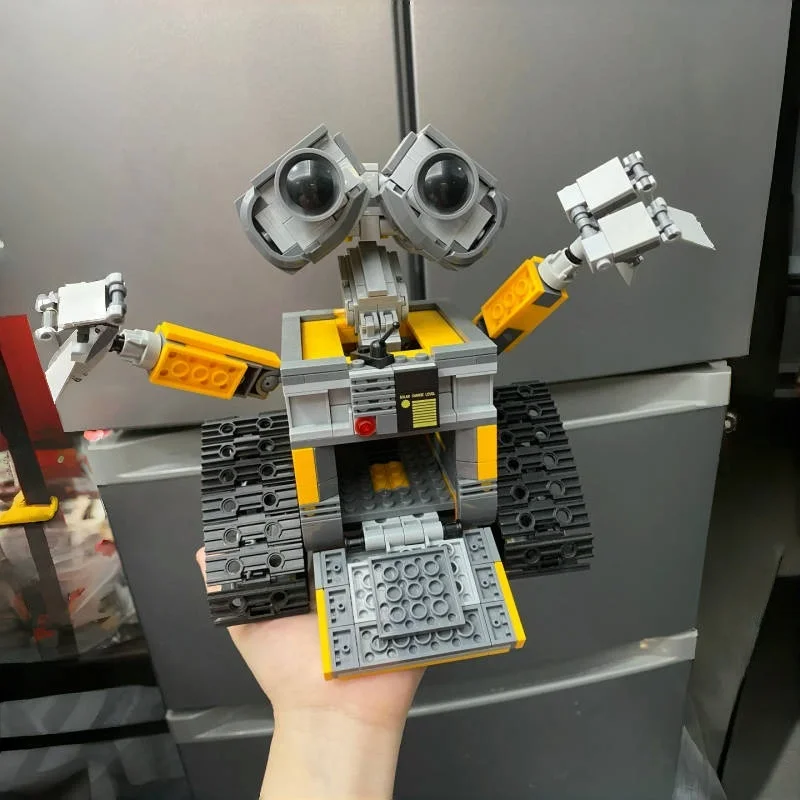 MOC Wall-E модель строительного блока игрушка 687 штук мальчика Рождественский подарок строительный блок игрушка игрушка на день рождения
MOC Wall-E модель строительного блока игрушка 687 штук мальчика Рождественский подарок строительный блок игрушка игрушка на день рождения