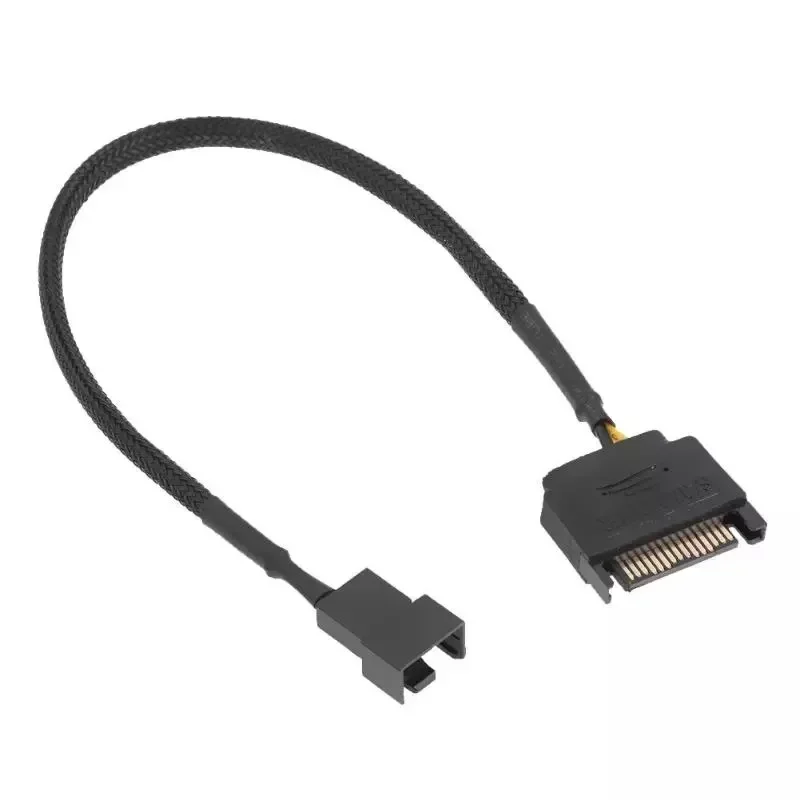 Computer Cooling System Lines 27cm/9.84in Sleeved SATA 15Pin To 2 Way 3Pin 4Pin Fan Power Adapter Extension Cable Wire Cord
Computer Cooling System Lines 27cm/9.84in Sleeved SATA 15Pin To 2 Way 3Pin 4Pin Fan Power Adapter Extension Cable Wire Cord