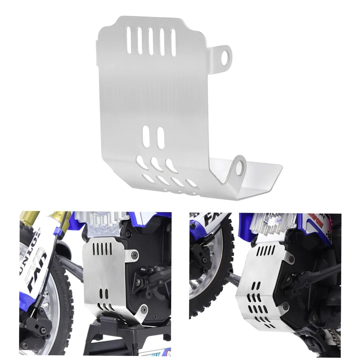Stainless Steel Guard Plate Armor For LOSI 1/4 Promoto MX RC Motorcycle Upgrade Parts
Stainless Steel Guard Plate Armor For LOSI 1/4 Promoto MX RC Motorcycle Upgrade Parts