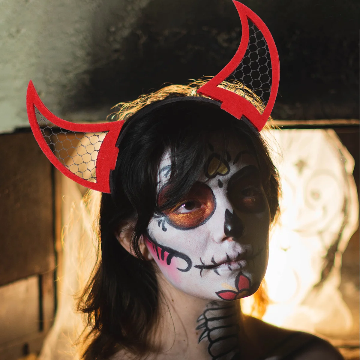 2Pcs Halloween Horn Headdress Lightweight Durable Headband Decorative Party Costume Hair Accessories for Themed Events
2Pcs Halloween Horn Headdress Lightweight Durable Headband Decorative Party Costume Hair Accessories for Themed Events