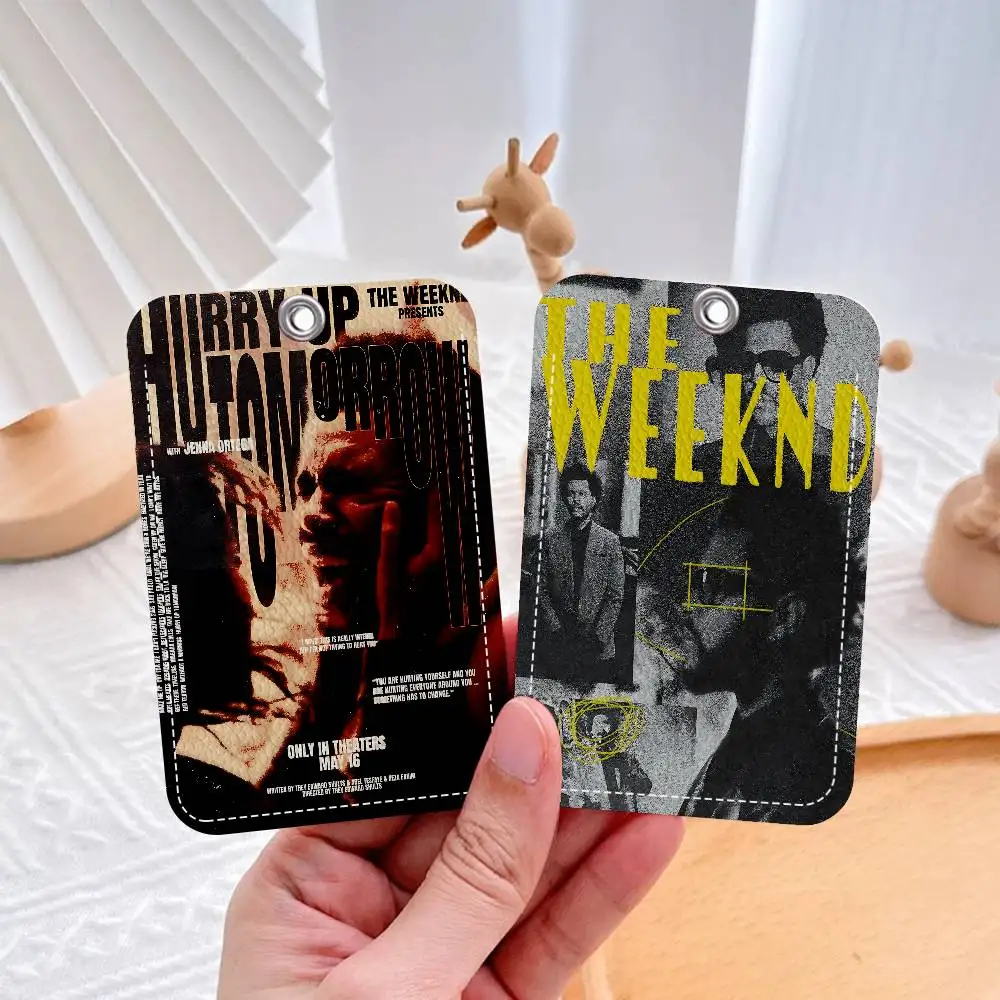Singer The W-weeknd Access & Meal Card Holder Keychain Credit ID Bank Card Protective Case Keychain Pendant Fashion
Singer The W-weeknd Access & Meal Card Holder Keychain Credit ID Bank Card Protective Case Keychain Pendant Fashion