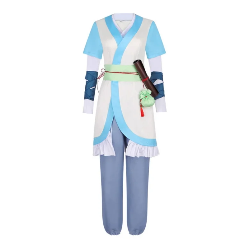 Anime The Legend of Hei 2 Cosplay Costume Li Qingning Blue Gown Practice Uniform Set Sweet Halloween Christmas Role-play Attires
Anime The Legend of Hei 2 Cosplay Costume Li Qingning Blue Gown Practice Uniform Set Sweet Halloween Christmas Role-play Attires