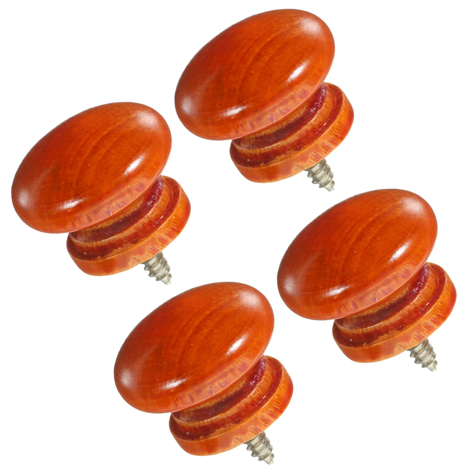 4 Pcs Wood Cabinet Pulls Solid Furniture Handle Accessory Smooth Practical Easy Install Single Hole Round Mushroom for Dresser
4 Pcs Wood Cabinet Pulls Solid Furniture Handle Accessory Smooth Practical Easy Install Single Hole Round Mushroom for Dresser