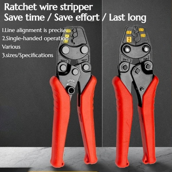 NEW Electrical Worker's Multi-functional Cold-press Bare End Wire Connector Copper Wire Nose Precision Jaw Wire Pliers
NEW Electrical Worker's Multi-functional Cold-press Bare End Wire Connector Copper Wire Nose Precision Jaw Wire Pliers