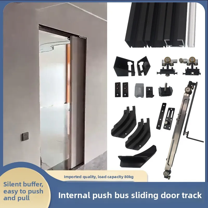 Referral Bus Door Slide Rail Silent Buffer Cloakroom Bedroom Door Invisible Sliding Sliding Door Track Hardware Accessories
Referral Bus Door Slide Rail Silent Buffer Cloakroom Bedroom Door Invisible Sliding Sliding Door Track Hardware Accessories