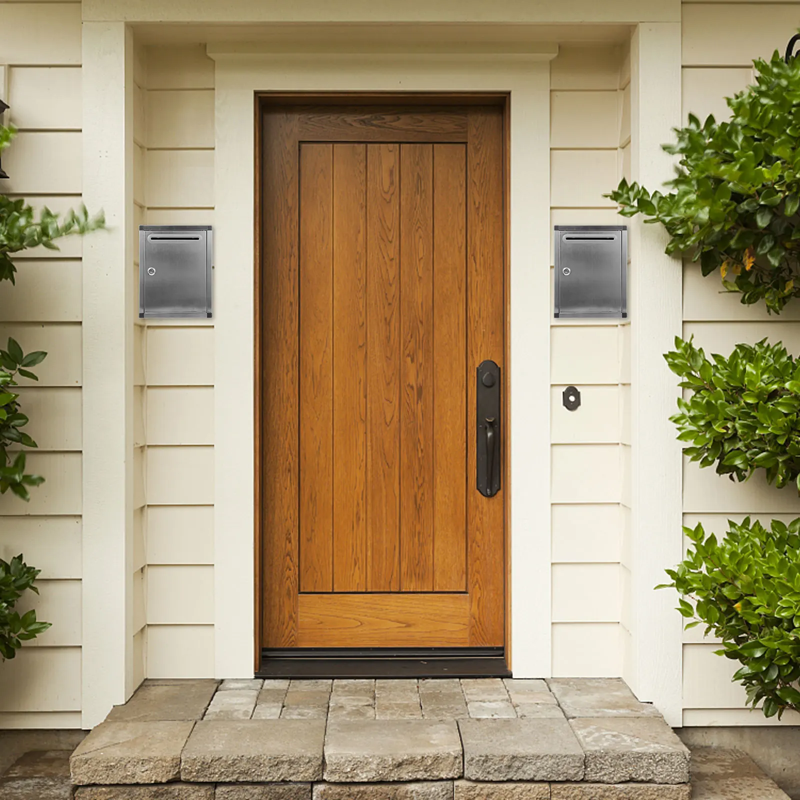 Wall Mount Stainless Steel Mailbox Durable Exquisite Stylish Design Prevent Mail Theft Outdoor Suggestion Box Lockable Mail Box
Wall Mount Stainless Steel Mailbox Durable Exquisite Stylish Design Prevent Mail Theft Outdoor Suggestion Box Lockable Mail Box