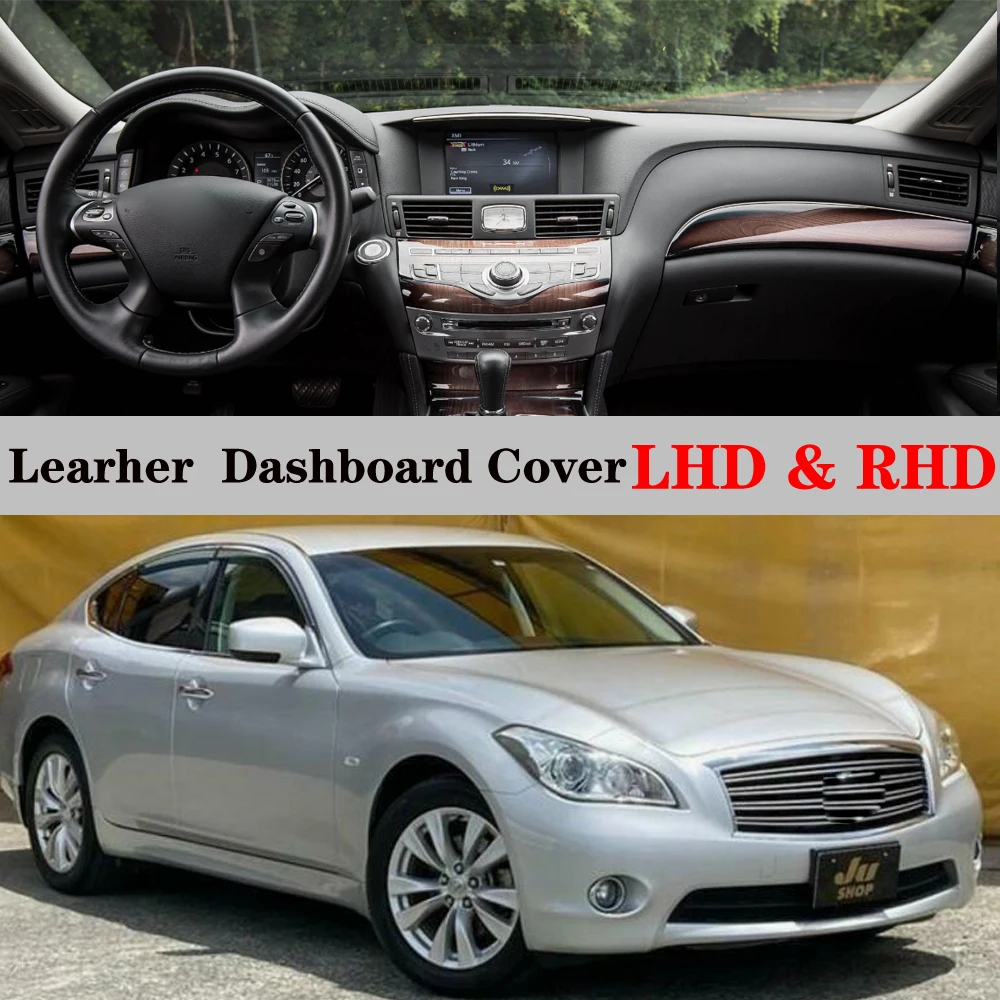 Dashboard Dash Mat Cover PU Leather Pad Sunshade Anti-UV Car Accessories For Nissan FUGA Y51 2010-2020 For Infiniti M25 M37 Q70L
Dashboard Dash Mat Cover PU Leather Pad Sunshade Anti-UV Car Accessories For Nissan FUGA Y51 2010-2020 For Infiniti M25 M37 Q70L