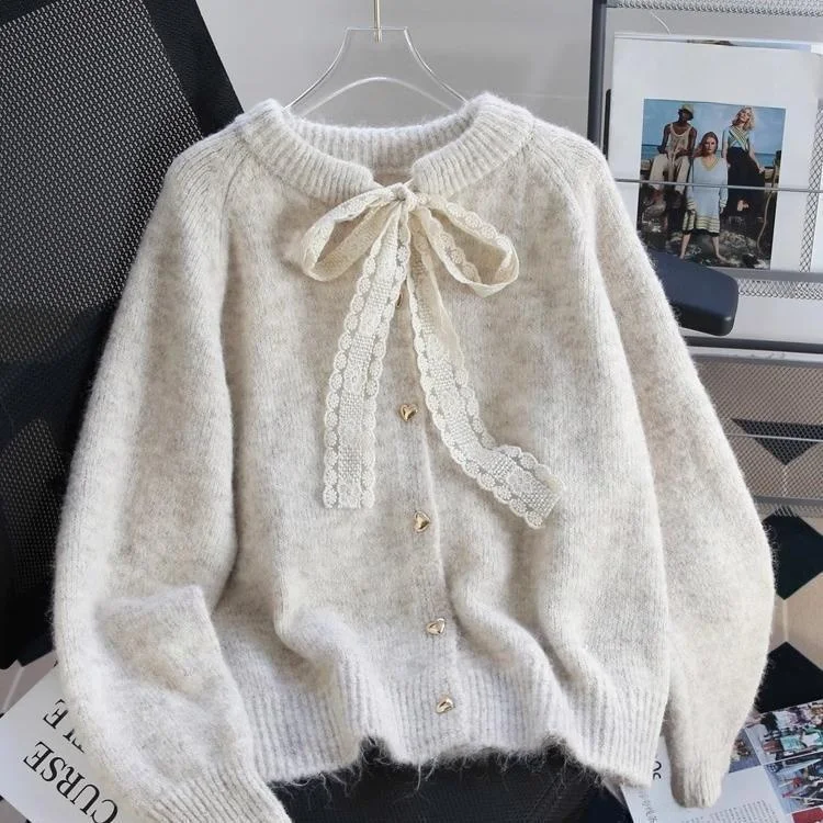 Women's Thiened Lace Knitted Cardigan Sweater Belted Open Front Soft Cozy Autumn Winter Leisure Sle Outerwear Ciwalk
Women's Thiened Lace Knitted Cardigan Sweater Belted Open Front Soft Cozy Autumn Winter Leisure Sle Outerwear Ciwalk