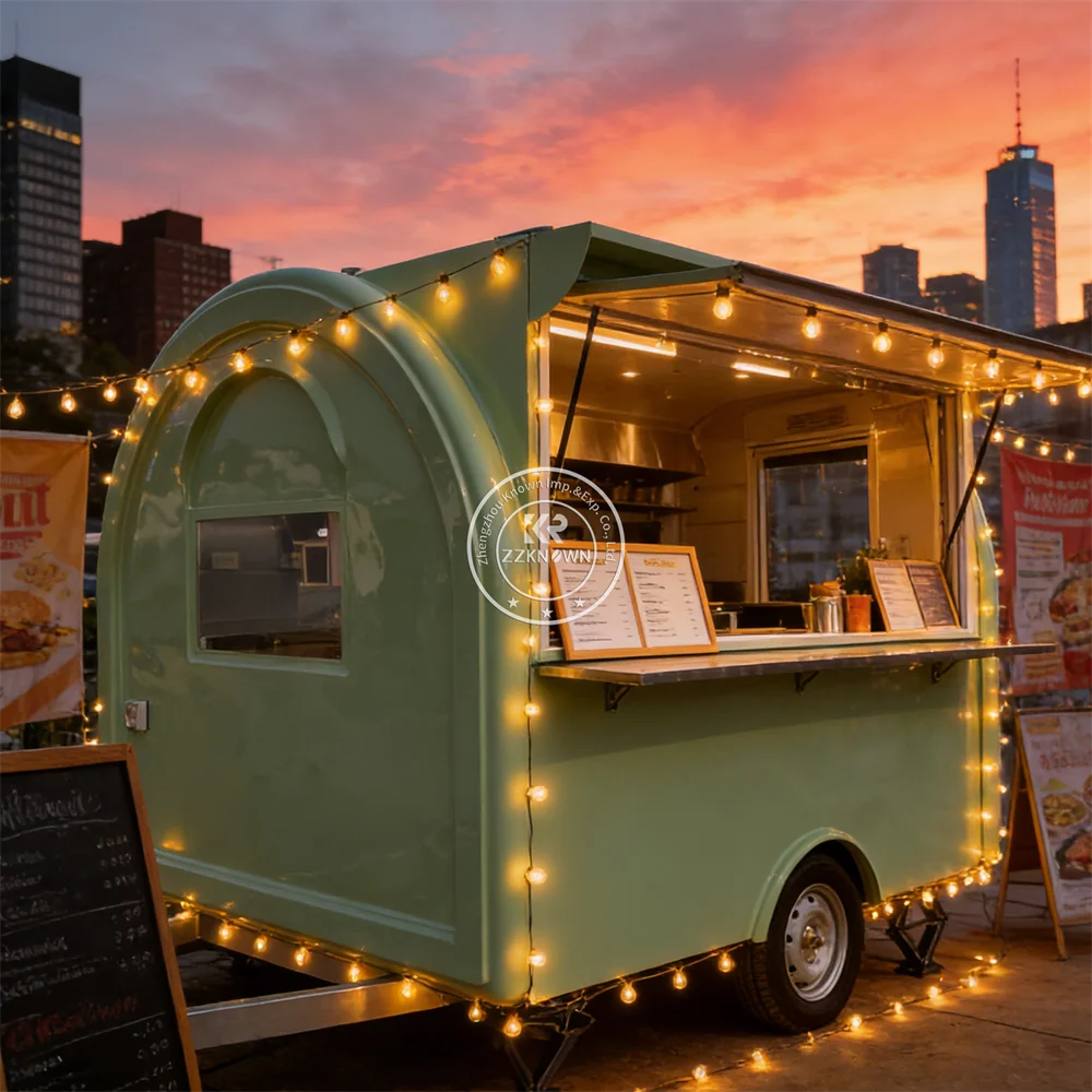 Custom Coffee Beverage Street Food Trailer Portable Food Truck Mobile Catering Truck with Full Kitchen Equipment
Custom Coffee Beverage Street Food Trailer Portable Food Truck Mobile Catering Truck with Full Kitchen Equipment