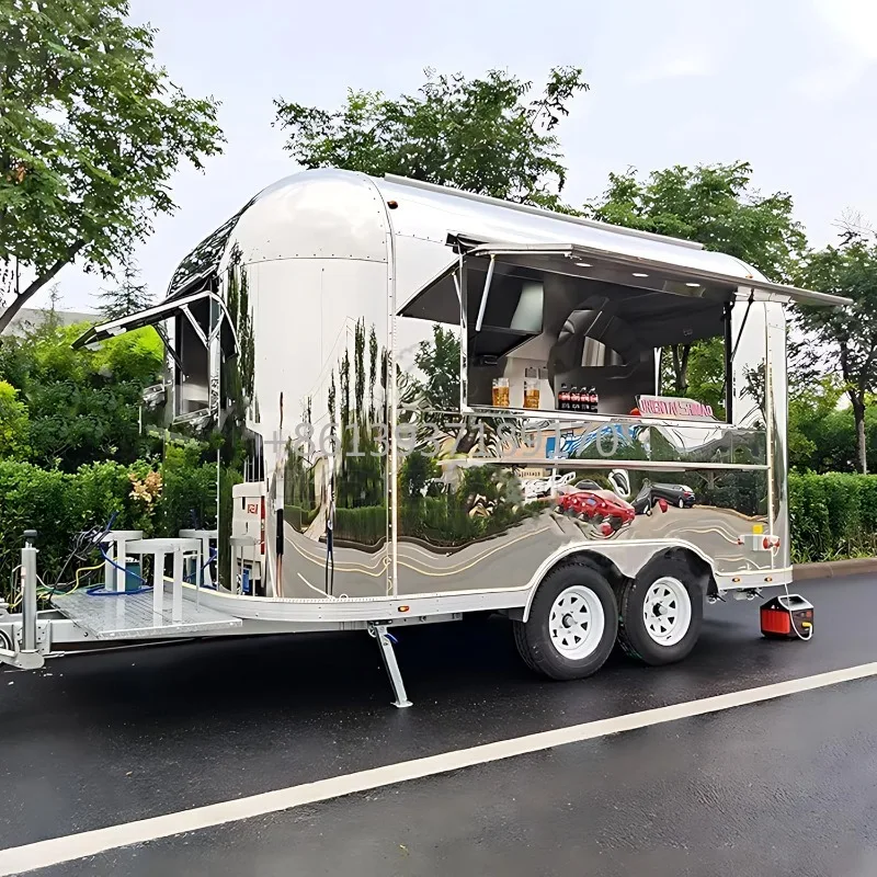 Mobile Mirror Food Truck DIY Concession Trailers for Sale Fast Food Trailer Truck with Commercial Equipment Food Vending Cart
Mobile Mirror Food Truck DIY Concession Trailers for Sale Fast Food Trailer Truck with Commercial Equipment Food Vending Cart
