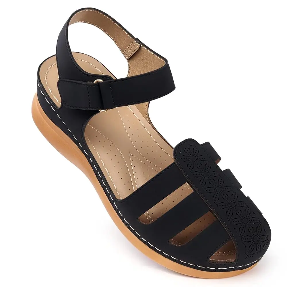 Closed Toe Sandals Women: Summer Dressy Wedge Sandal - Fisherman Comfortable Hollow Out Sandals
Closed Toe Sandals Women: Summer Dressy Wedge Sandal - Fisherman Comfortable Hollow Out Sandals