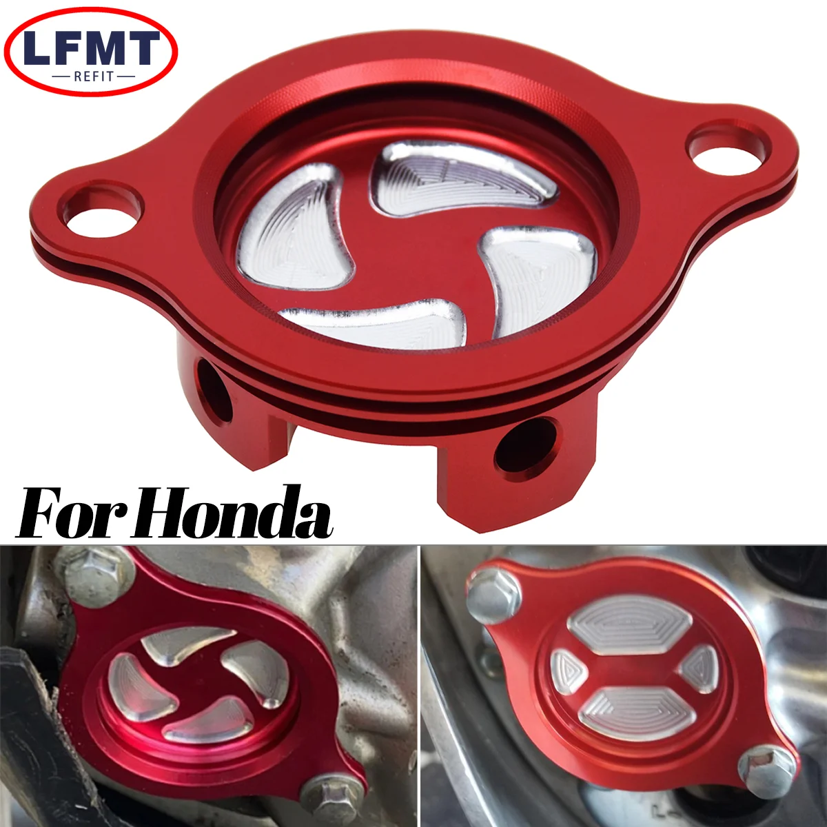 CNC Aluminum Engine Red Oil Filter Cap Cover For Honda Motocross CRF 250 2010-2018 CRF250R CRF450R 2009-2016 CRF450 2009-2018
CNC Aluminum Engine Red Oil Filter Cap Cover For Honda Motocross CRF 250 2010-2018 CRF250R CRF450R 2009-2016 CRF450 2009-2018
