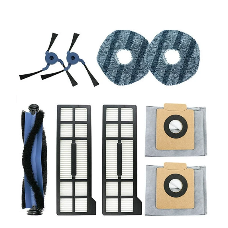 For Eufy X10 Pro Omni Replacement Parts Accessories Roller Side Brush Filter Mop Cloth Rags Pads Dust Bag Vacuum Cleaner Part
For Eufy X10 Pro Omni Replacement Parts Accessories Roller Side Brush Filter Mop Cloth Rags Pads Dust Bag Vacuum Cleaner Part