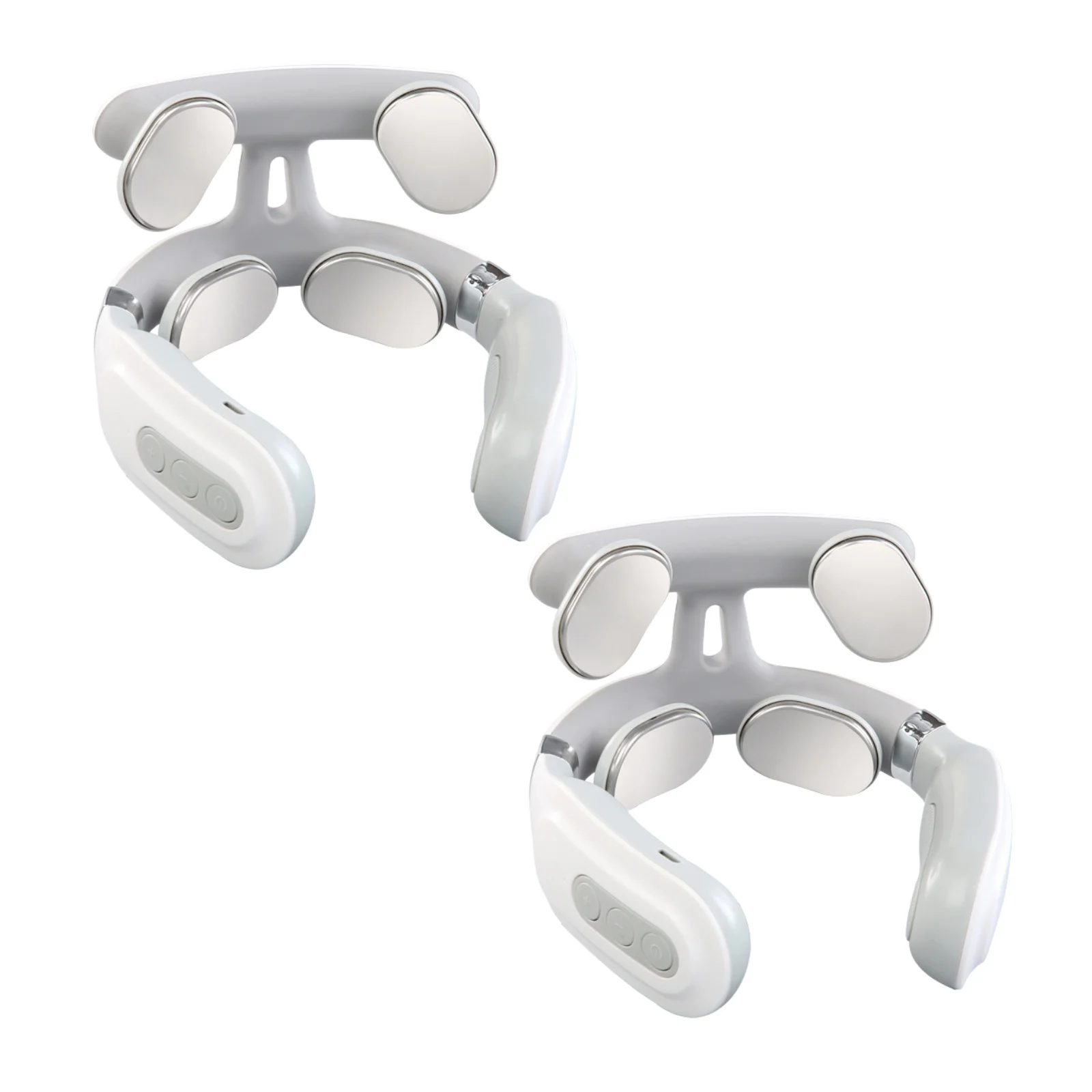 Hot compress neck and shoulder massager (2 pcs) ergonomic design
Hot compress neck and shoulder massager (2 pcs) ergonomic design