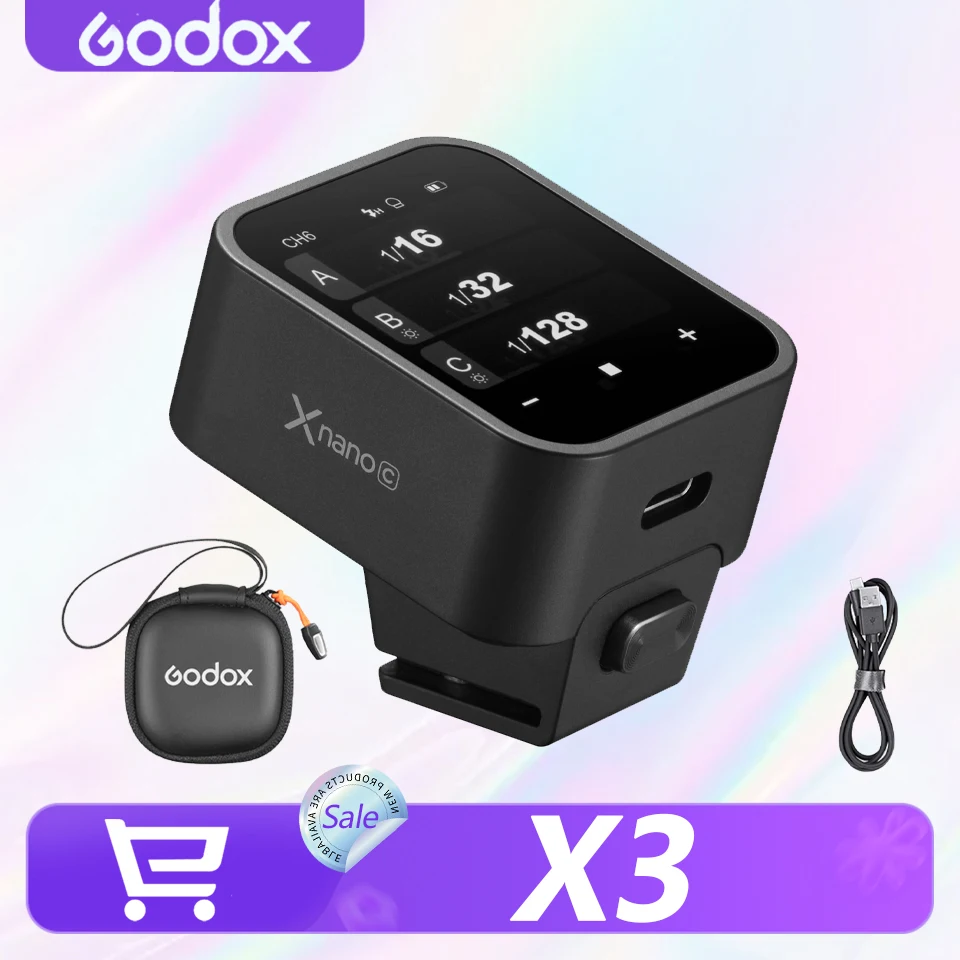Godox X3 C/N/S/F/O TTL Wireless Flash Trigger OLED Touchscreen 2.4G HSS for Canon Nikon Sony Fuji Olympus Camera
Godox X3 C/N/S/F/O TTL Wireless Flash Trigger OLED Touchscreen 2.4G HSS for Canon Nikon Sony Fuji Olympus Camera