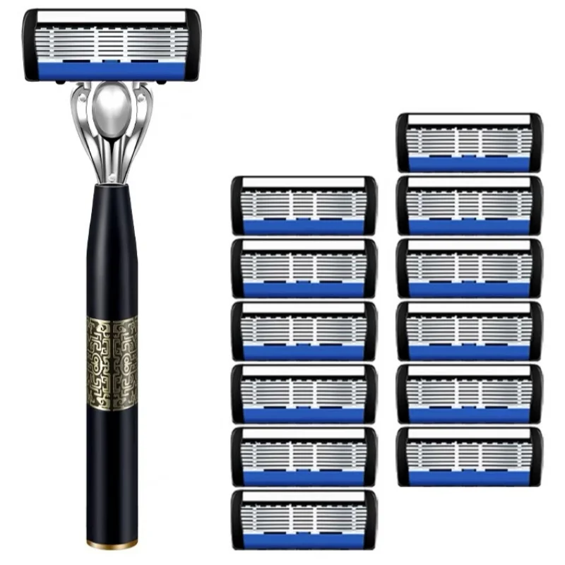 7-Layer Shaver Blade Manual Razor with Replaceable Blades No Skin Damage Blades Shaver Resistant Water Wash Shaver
7-Layer Shaver Blade Manual Razor with Replaceable Blades No Skin Damage Blades Shaver Resistant Water Wash Shaver