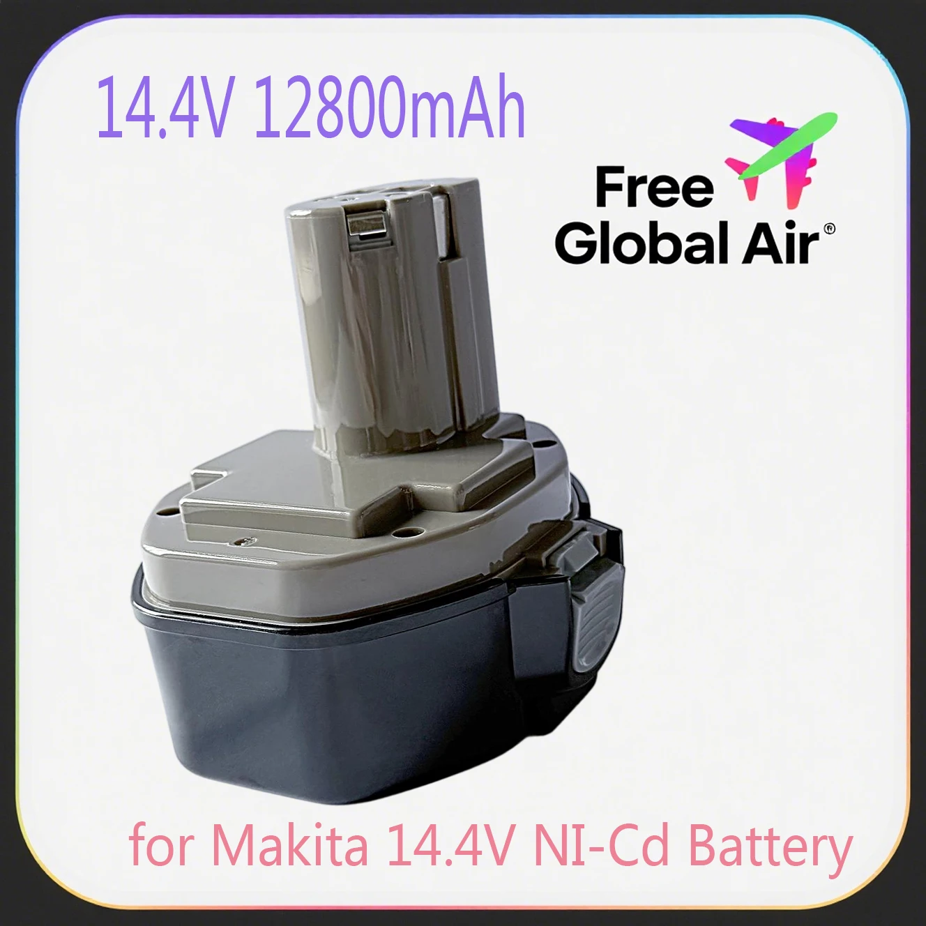 for Makita 14.4V NI-Cd 12800mAh Replacement Battery for Makita Battery 14.4V PA14 1420 1422 1433 1434 1435 1435F 192699-A
for Makita 14.4V NI-Cd 12800mAh Replacement Battery for Makita Battery 14.4V PA14 1420 1422 1433 1434 1435 1435F 192699-A