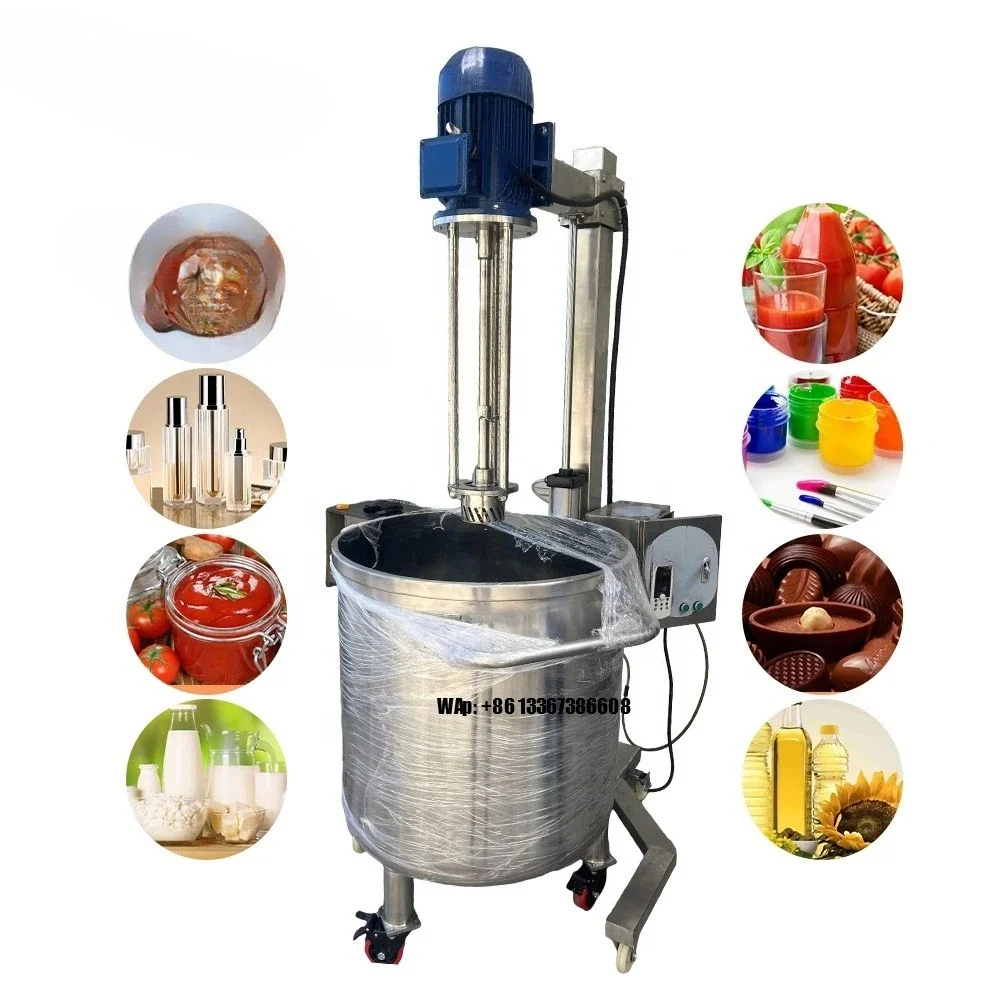 Customized Industrial Stainless Steel Liquid Cream Mixing Machine Electric Lifting High Shear Homogenizer Mixer
Customized Industrial Stainless Steel Liquid Cream Mixing Machine Electric Lifting High Shear Homogenizer Mixer