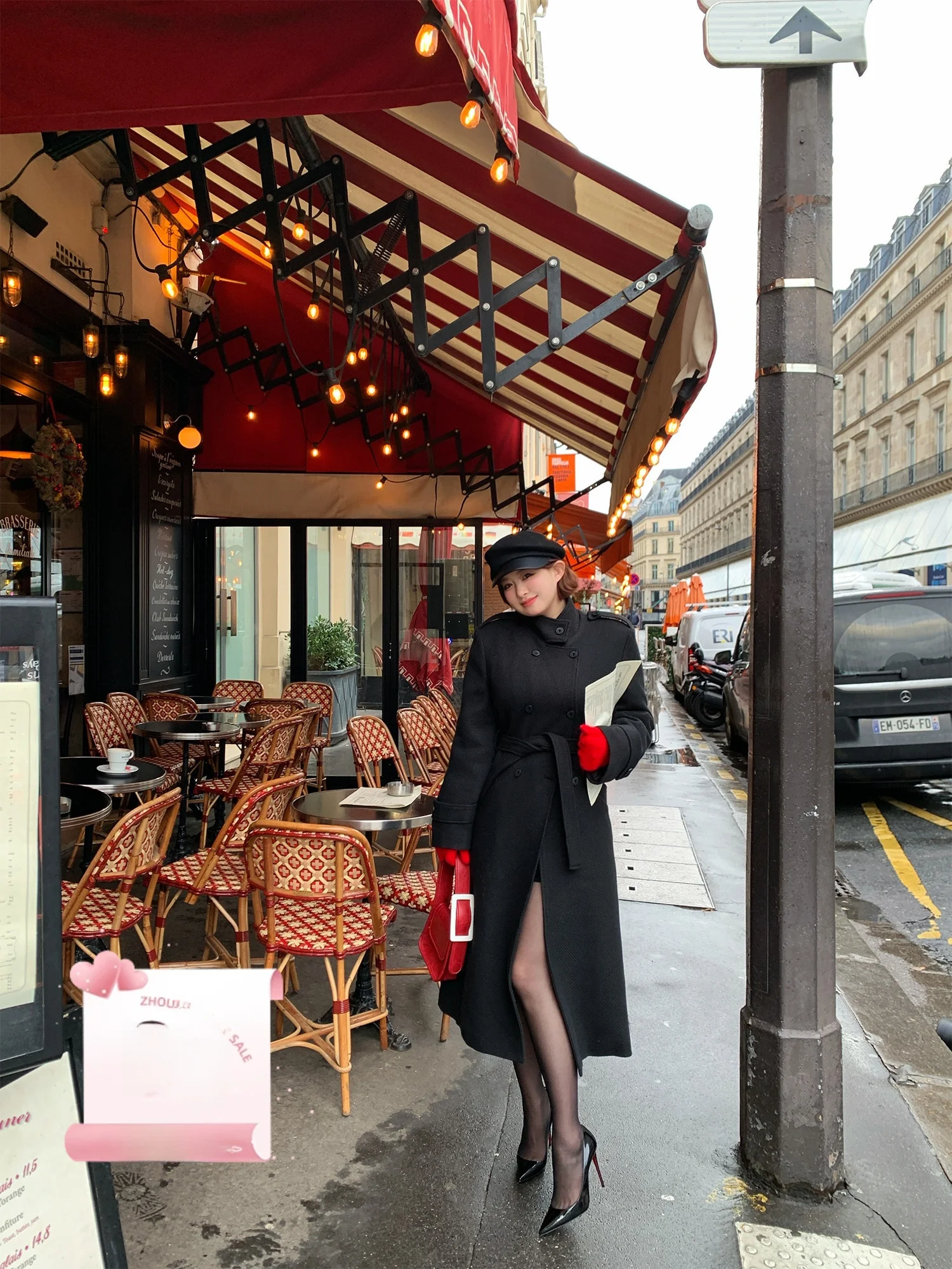 Chic Vintage Long Double-Breasted Stand Collar Coat for Women Zhou Bai Zi Left Bank Coat Commute Sle Regular Sve Length
Chic Vintage Long Double-Breasted Stand Collar Coat for Women Zhou Bai Zi Left Bank Coat Commute Sle Regular Sve Length