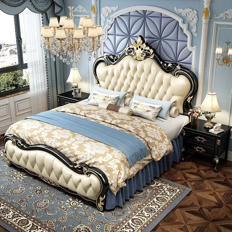 Beauty Princess Double Bed Girls White Solid Wood Bed Luxury Villa Cama Matrimonial Queen Size Princess Muebles Hotel Furniture
Beauty Princess Double Bed Girls White Solid Wood Bed Luxury Villa Cama Matrimonial Queen Size Princess Muebles Hotel Furniture