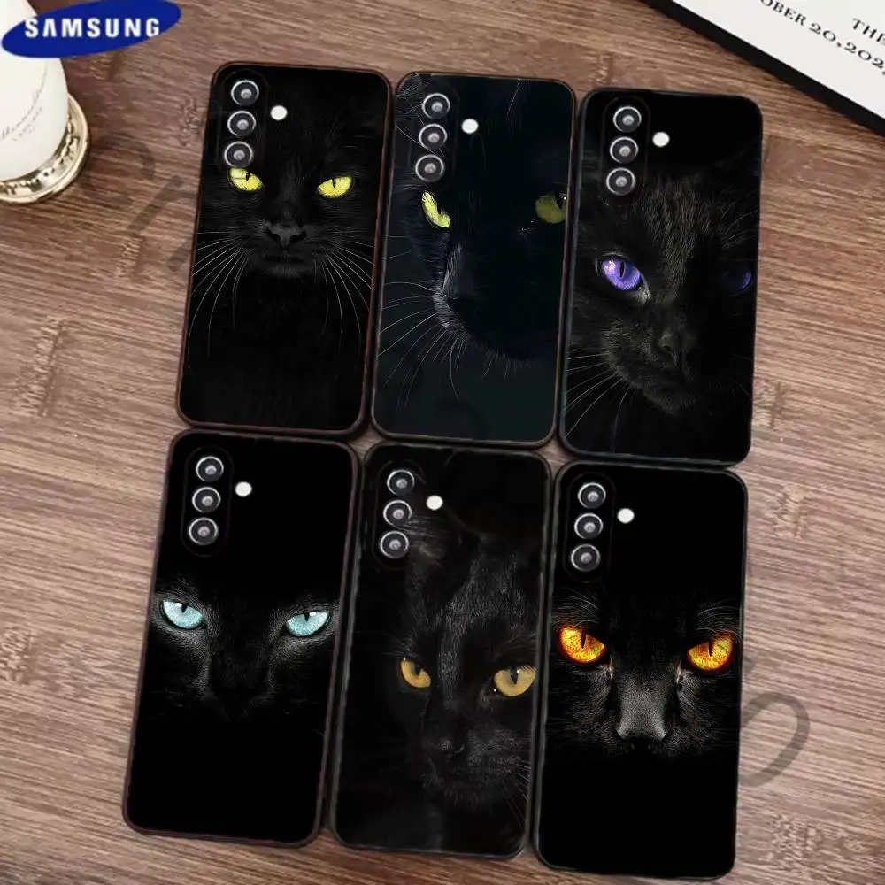 Black Cat Staring Eye Phone Case For Samsung S24 21 22 23 30,Ultra Plus,Fe,Lite,Note Black Soft Cover
Black Cat Staring Eye Phone Case For Samsung S24 21 22 23 30,Ultra Plus,Fe,Lite,Note Black Soft Cover