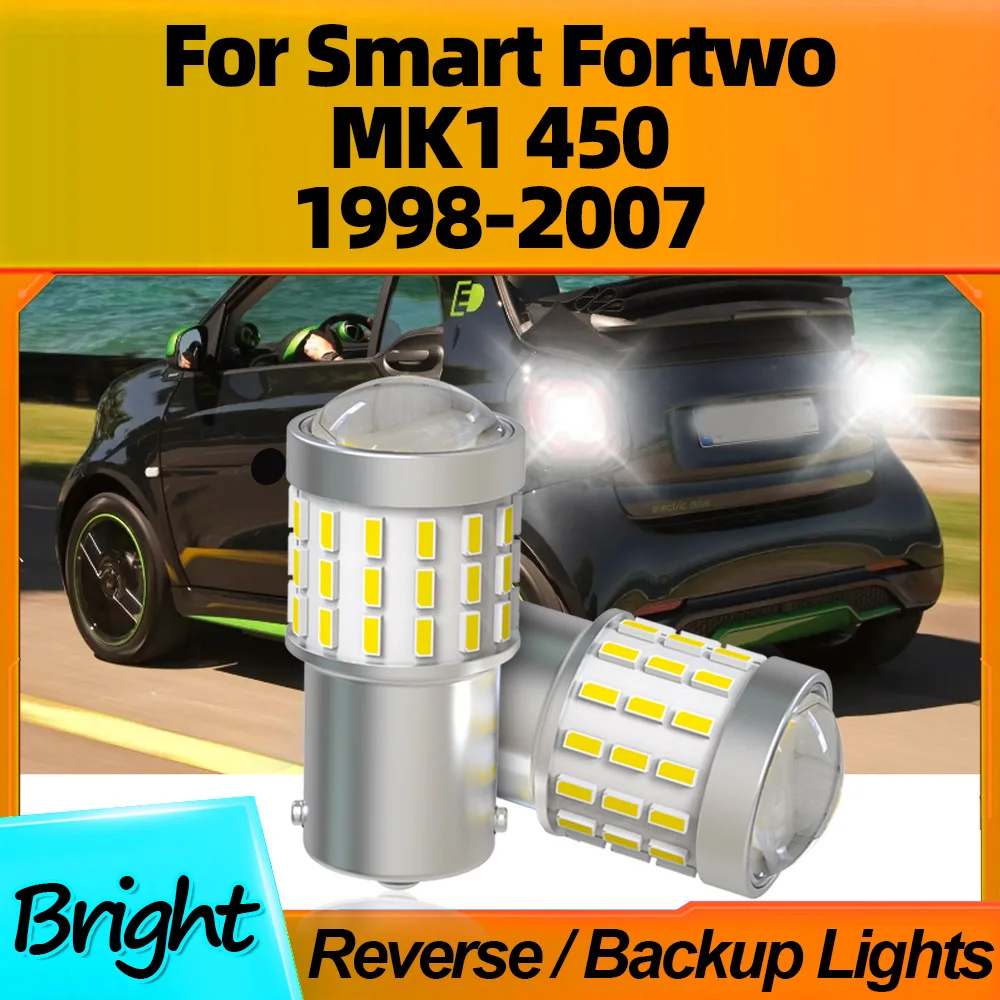 2Pcs 1156 BA15S P21W LED Bulbs Reverse Lights Plug-N-Play For Smart Fortwo MK1 450 1998 1999 2000 2001 2002 2003 2004 2005-2007
2Pcs 1156 BA15S P21W LED Bulbs Reverse Lights Plug-N-Play For Smart Fortwo MK1 450 1998 1999 2000 2001 2002 2003 2004 2005-2007