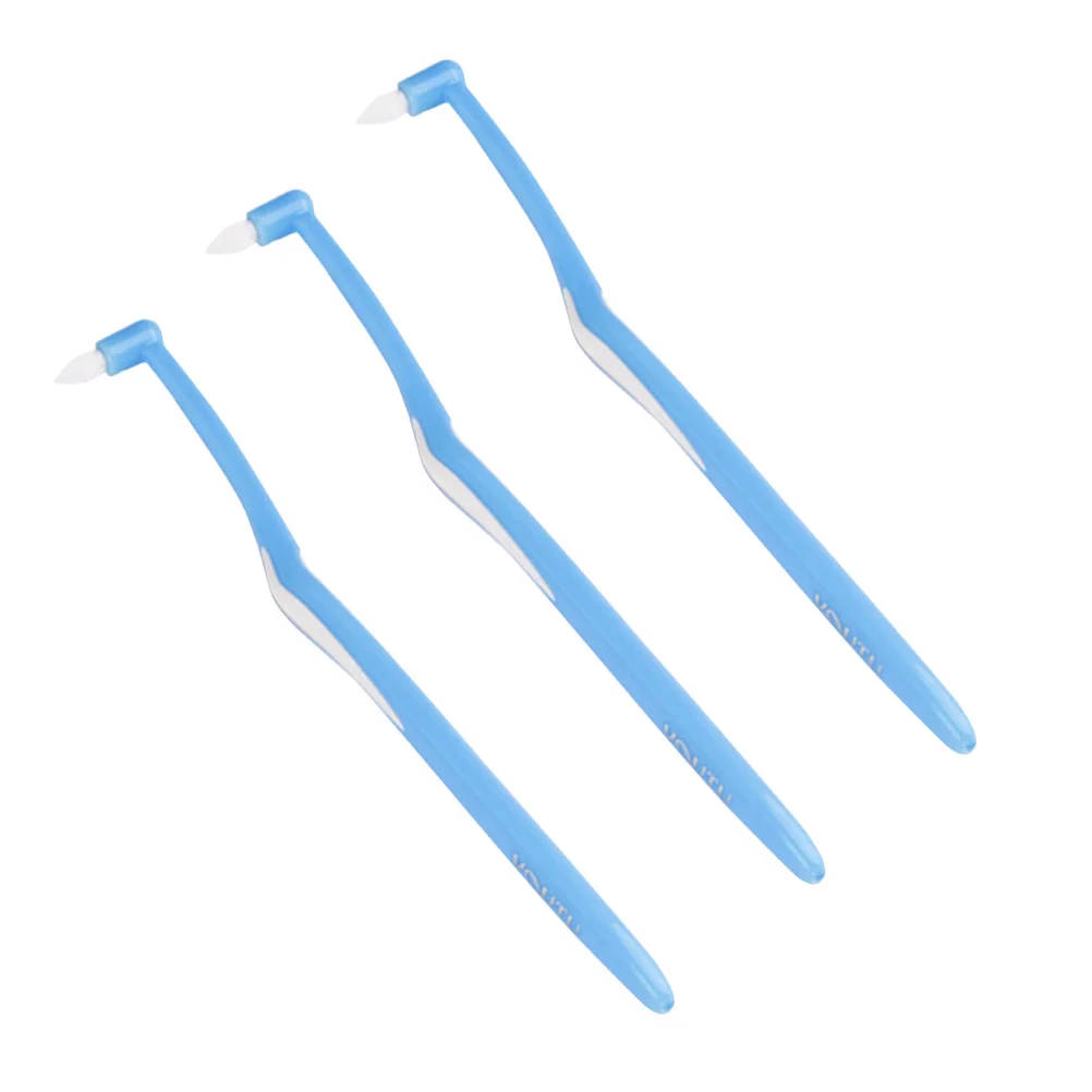 3pcs Interdental Brush Orthodontic Toothbrush Food Grade Plastic Small Head For Cleaning Between Teeth Blue Oral Care Tool Floss
3pcs Interdental Brush Orthodontic Toothbrush Food Grade Plastic Small Head For Cleaning Between Teeth Blue Oral Care Tool Floss