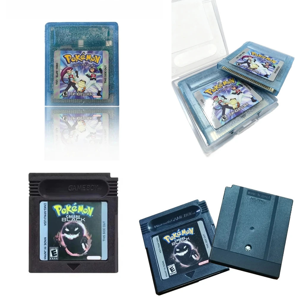 Pokémon Game Boy Cartridge Set Multiple Versions Compatible with Game Boy Console 16 Bit Video USA English Version Series
Pokémon Game Boy Cartridge Set Multiple Versions Compatible with Game Boy Console 16 Bit Video USA English Version Series
