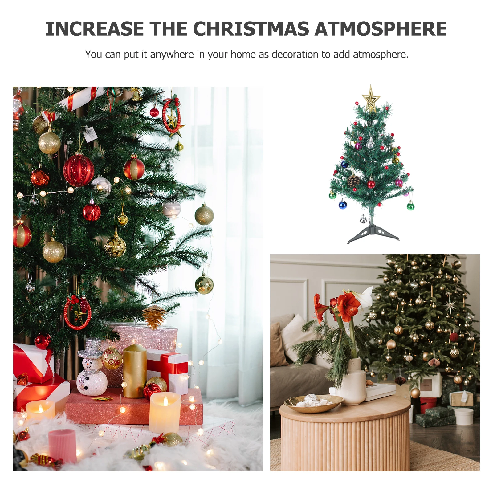 1set 1Set Mini Plastic Christmas Tree Desktop Ornament Realistic Holiday Decor Party Adornment Green Xmas Tree Supplies
1set 1Set Mini Plastic Christmas Tree Desktop Ornament Realistic Holiday Decor Party Adornment Green Xmas Tree Supplies