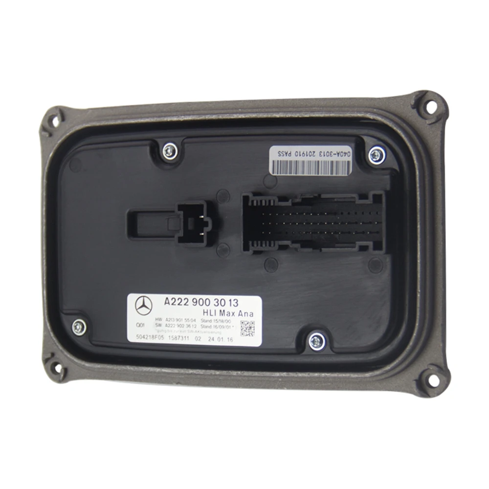 A2229003013 LED Headlight Ballast Control Unit W177 W213 A205 DRL HID Controller Module Front Light Driver Day Running Light
A2229003013 LED Headlight Ballast Control Unit W177 W213 A205 DRL HID Controller Module Front Light Driver Day Running Light