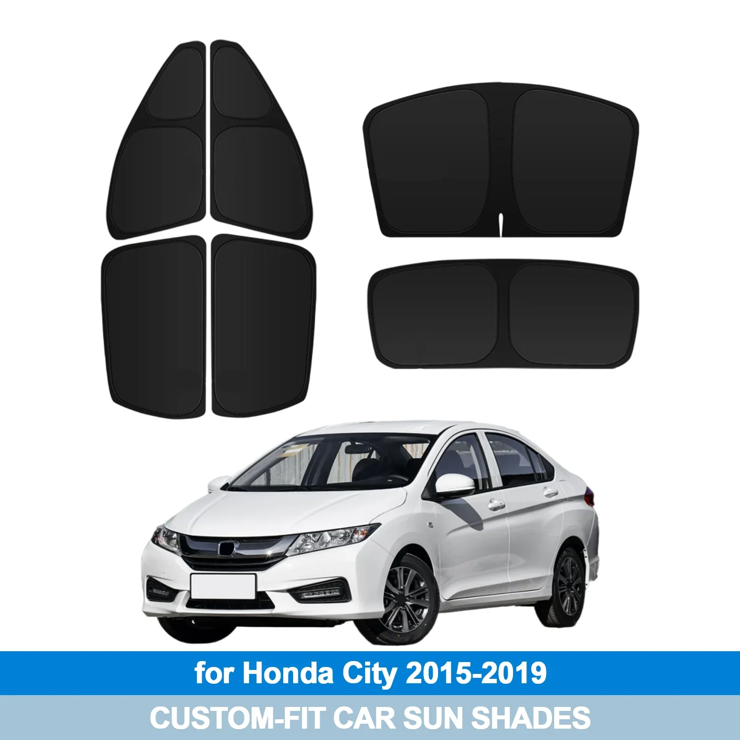 For Honda City 2015-2019 Windshield Sun Shade Side Window Shades Cover Sun Visor Shield Privacy Protection
For Honda City 2015-2019 Windshield Sun Shade Side Window Shades Cover Sun Visor Shield Privacy Protection