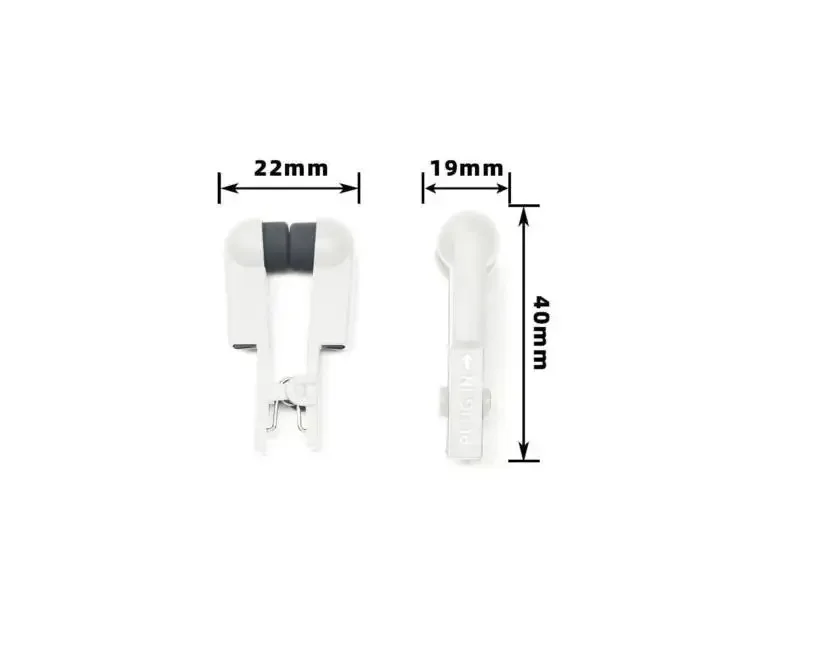2pcs(1PAIR) New white Black Double -sided Silicone Electrode Clips Adapter for Use with Tens EMS Machines Vns Wih 2.0mm Pin
2pcs(1PAIR) New white Black Double -sided Silicone Electrode Clips Adapter for Use with Tens EMS Machines Vns Wih 2.0mm Pin