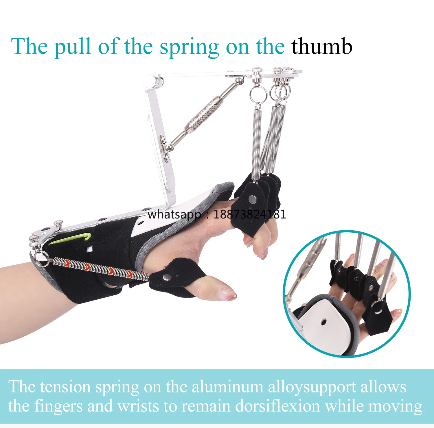 Finger Splint Grip Strength Device Medical Finger Training Mover Dynamic Finger Extension Splint fast shipping
Finger Splint Grip Strength Device Medical Finger Training Mover Dynamic Finger Extension Splint fast shipping