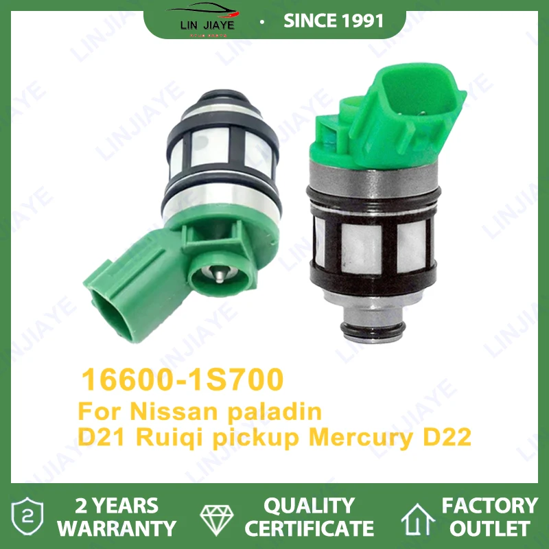 1/4 шт. топливные форсунки для Nissan D21 NP300 Pickup 2,4 л L4 JS4D-2 16600-1S700 JS4D-5 JD4D5 1996-2004 гг.
1/4 шт. топливные форсунки для Nissan D21 NP300 Pickup 2,4 л L4 JS4D-2 16600-1S700 JS4D-5 JD4D5 1996-2004 гг.