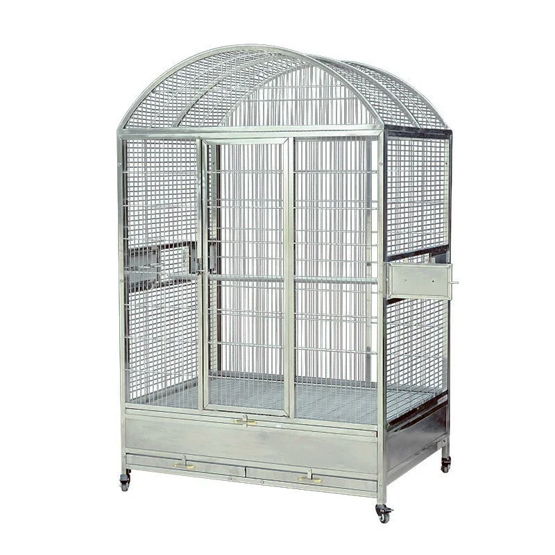 202/304 Stainless Steel Birdcage European Arc Top Arch Birdcage Small Medium Large Patio Birdcage Parrot Cages
202/304 Stainless Steel Birdcage European Arc Top Arch Birdcage Small Medium Large Patio Birdcage Parrot Cages