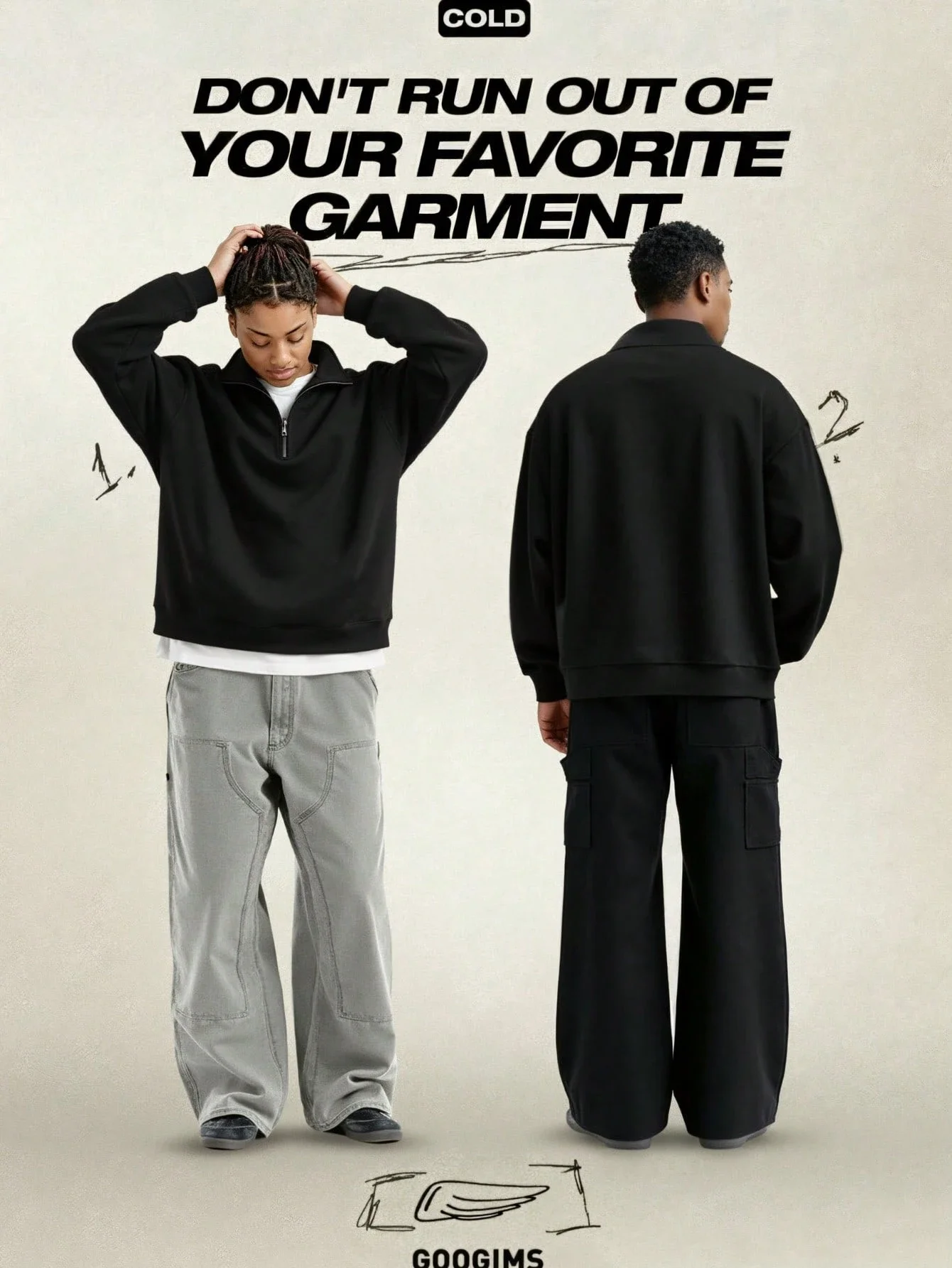 Mens Solid Half-Zip Sweatshirt Casual Loose Autumn Winter
Mens Solid Half-Zip Sweatshirt Casual Loose Autumn Winter