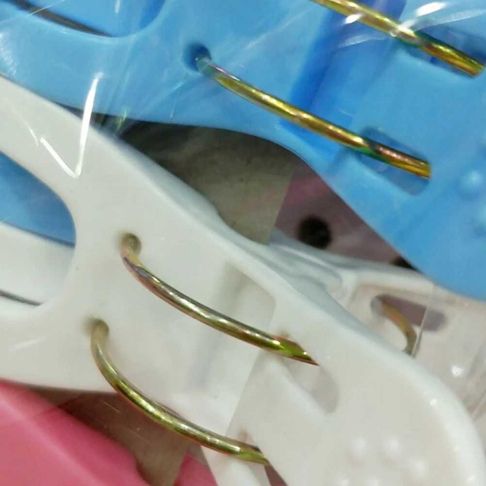 12 pcs Plastic Clothes Clip Eco-Friendly Non-Slip Strong Grip Large Quilt Clip Windproof Clothes Drying Clips For Towel 
12 pcs Plastic Clothes Clip Eco-Friendly Non-Slip Strong Grip Large Quilt Clip Windproof Clothes Drying Clips For Towel